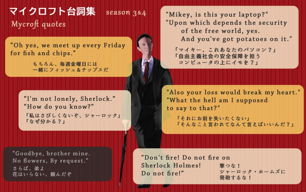 Mycroft quotes(season3,4)